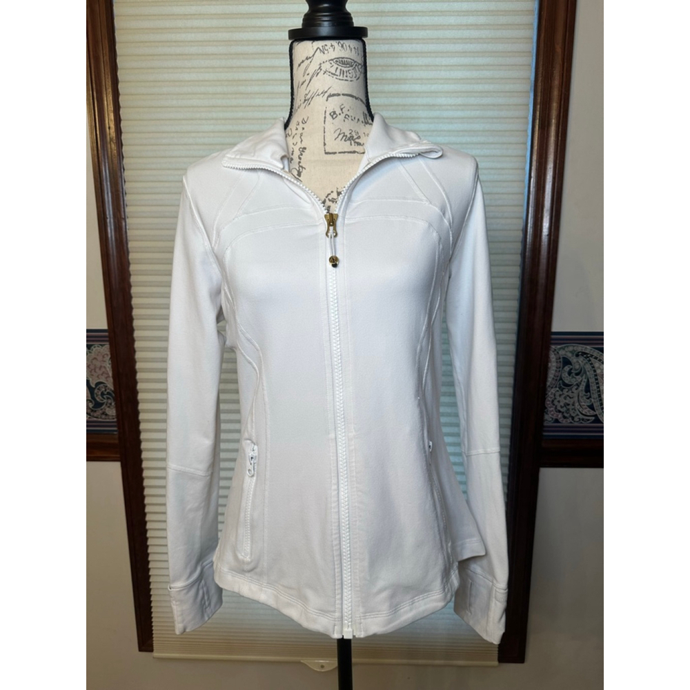 Lululemon Size 12 White Define Jacket